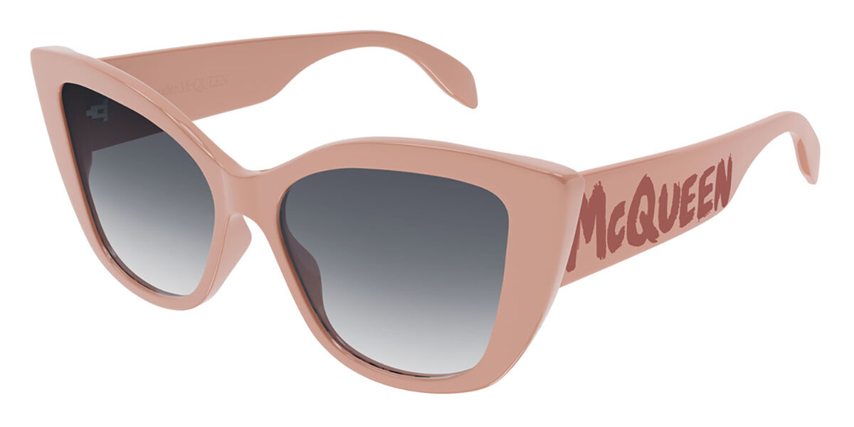 Alexander McQueen AM0347S 003 Pinke Damen Sonnenbrillen