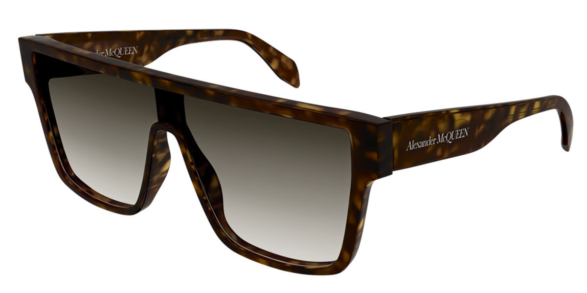 Alexander McQueen AM0354S 002 Sunglasses Havana | SmartBuyGlasses UK