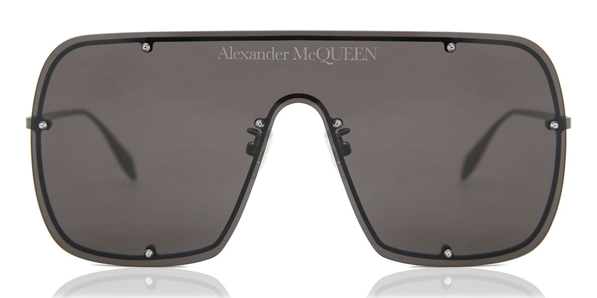 Alexander McQueen AM0362S 001 Graue Herren Sonnenbrillen