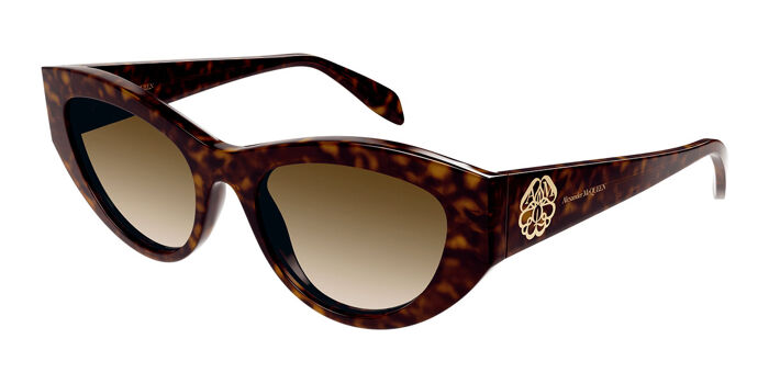 Alexander McQueen AM0377S 003 Cat Eye Transparent Pink  display picture 2