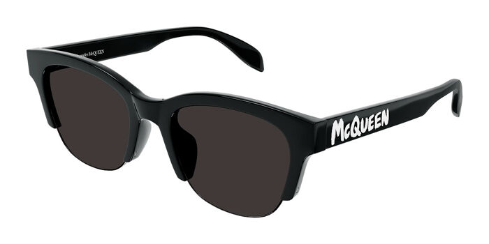 Alexander McQueen AM0331SK Asian Fit 001 Square Black 