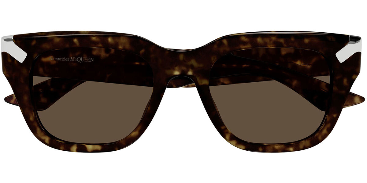 Photos - Sunglasses Alexander McQueen AM0439S 003 Men's  Tortoiseshell Size 51 - Free RX Lenses 