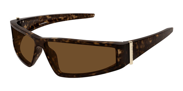 Alexander McQueen Tortoise Sunglasses Alexander McQueen Eyewear Tortoiseshell square-frame  main image 4