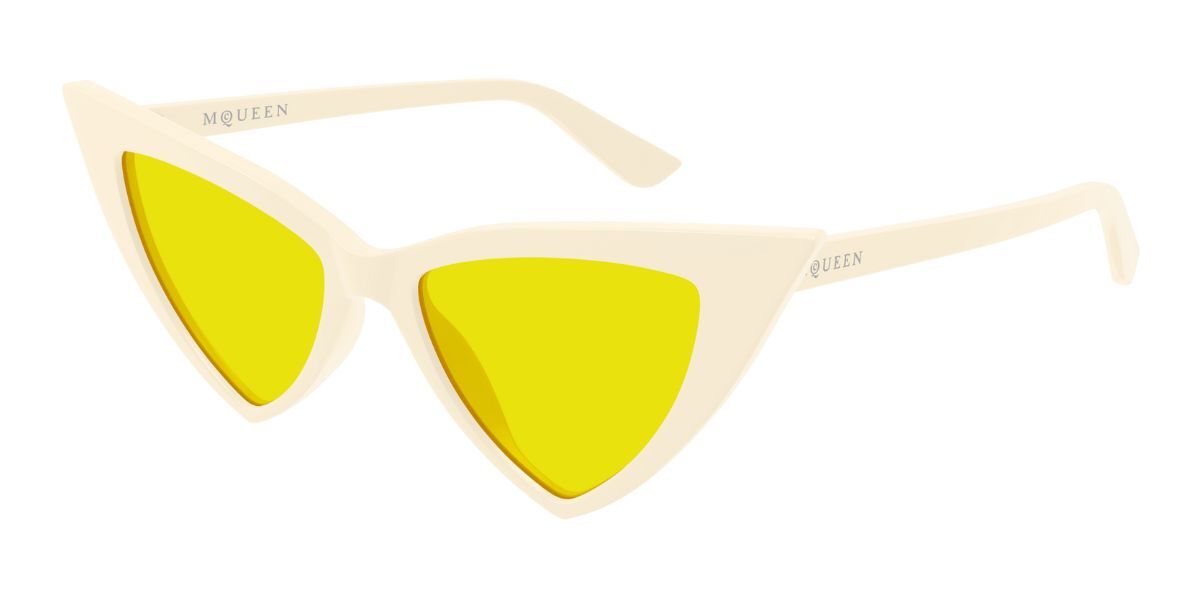 Alexander Mqueen サングラス_white Alexander Mcqueen Sunglasses In White | ModeSens