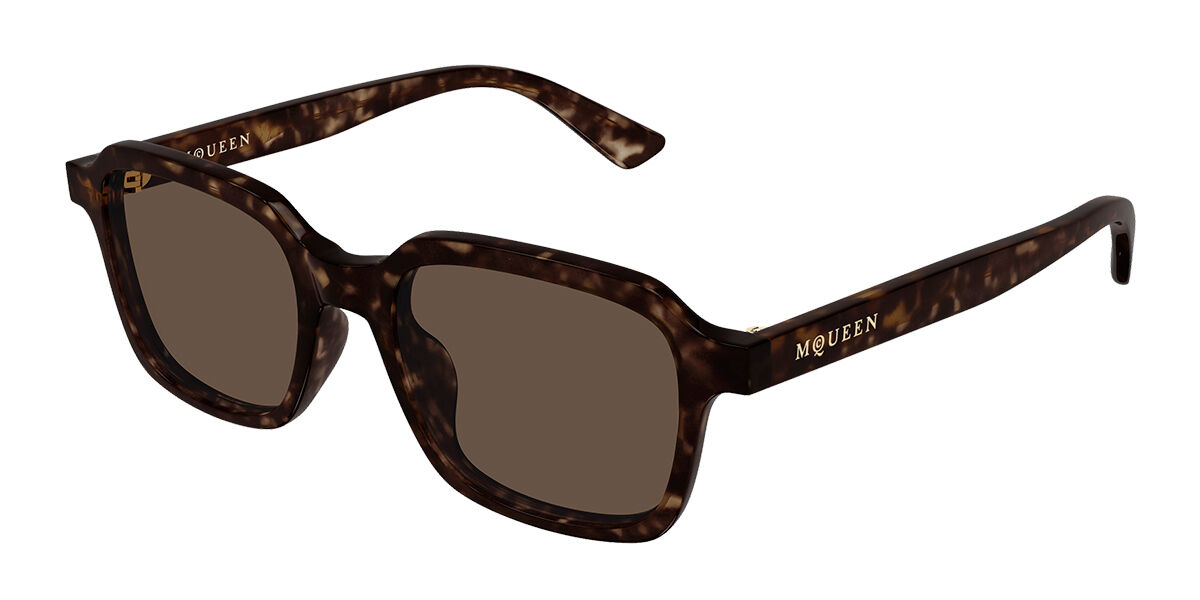 Alexander McQueen AM0571S 002 Occhiali da Sole Tartarugatishell per Uomo
