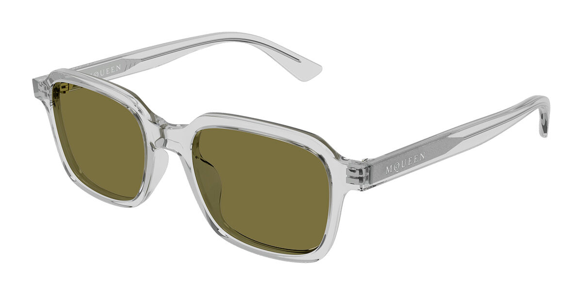 Alexander McQueen AM0571S 004 Occhiali da Sole Grigi per Uomo