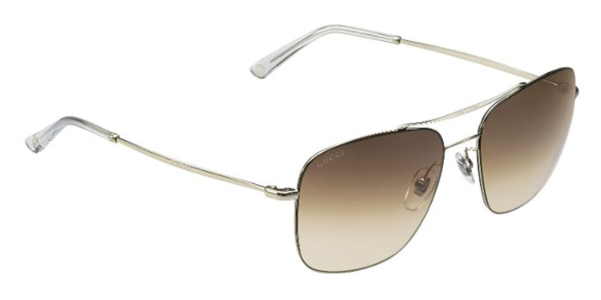 Gucci GG2262/S 3YG/JD Sunglasses in Gold | SmartBuyGlasses USA