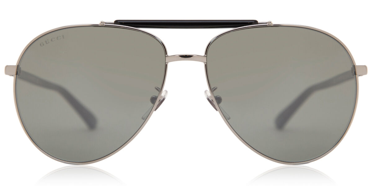 Gucci GG0014S 001 Sunglasses Grey | VisionDirect Australia