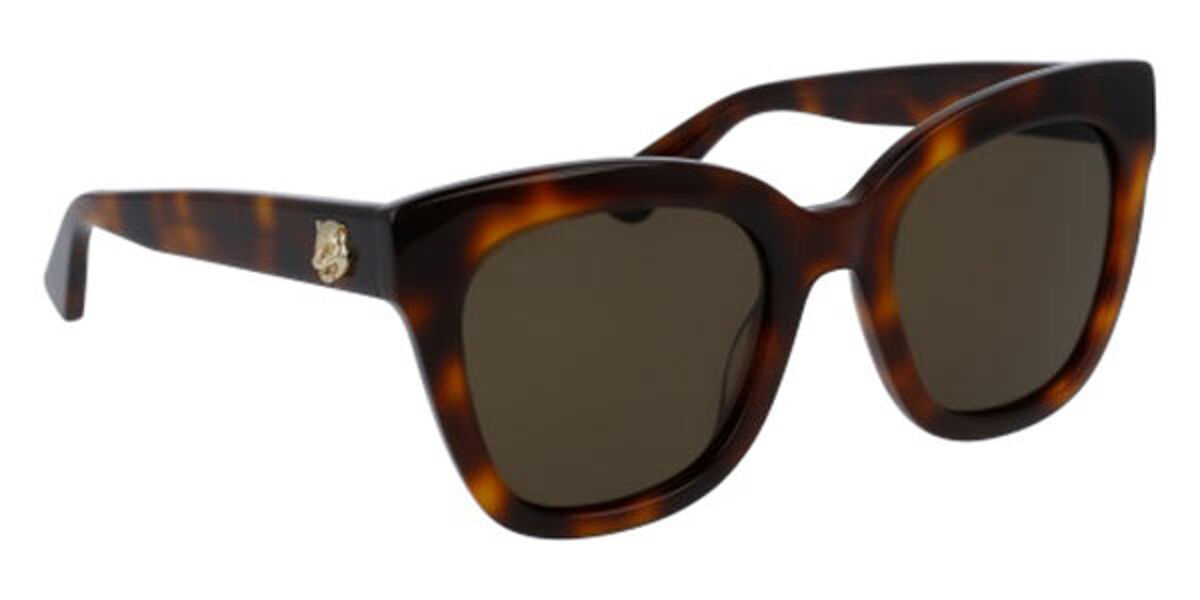 Gucci GG0029S 002 Sunglasses in Tortoiseshell | SmartBuyGlasses USA