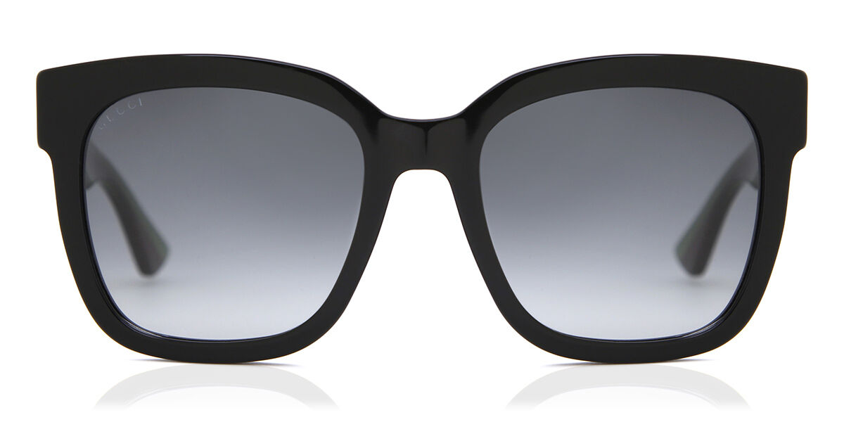 Gucci Gg0034s 002 Sunglasses Black Visiondirect Australia