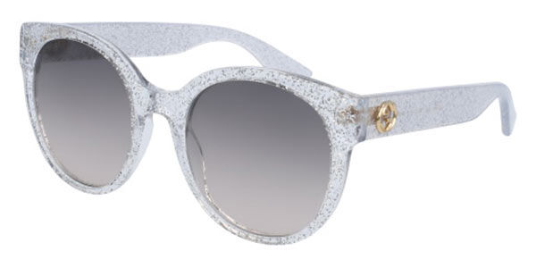 Baglæns At lyve skuffet GG0035S Sunglasses Silver | SmartBuyGlasses USA