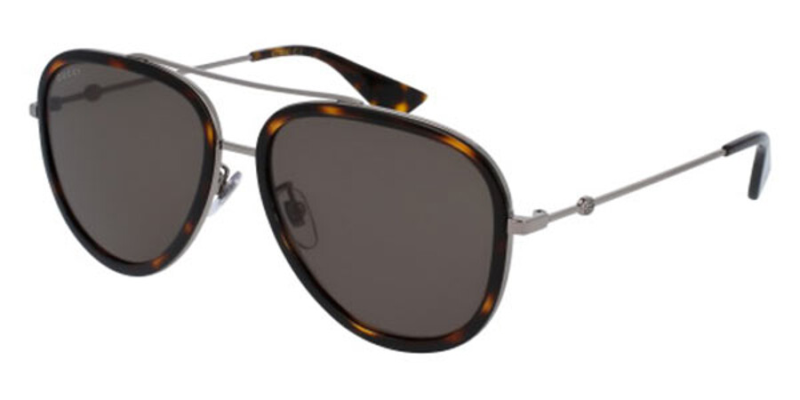Gucci GG0062S 002 Sunglasses Tortoiseshell | VisionDirect Australia