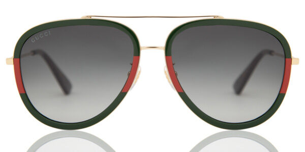 Photos - Sunglasses GUCCI GG0062S 003 Women’s  Red Size 57 - Free RX Lenses 