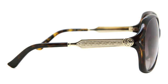 Gucci Sunglasses GG0076S-003-60 New with tags Gucci Brown Butterfly Ladies Sunglasses GG0076S 003 60  main image 3