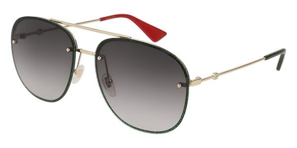 Gucci GG0227S 001 Sunglasses Black 
