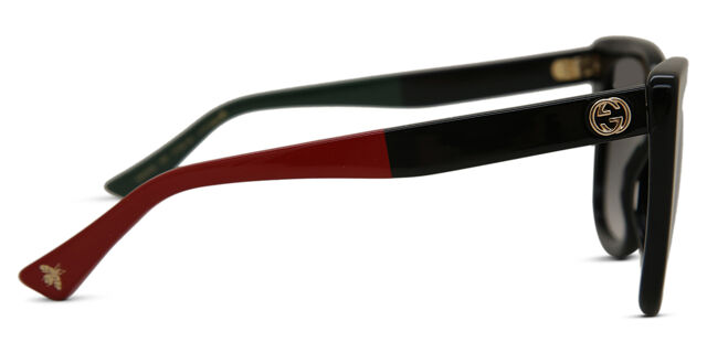 Gucci GG0163S 003 Cat Eye Black Sunglasses | SmartBuyGlasses US