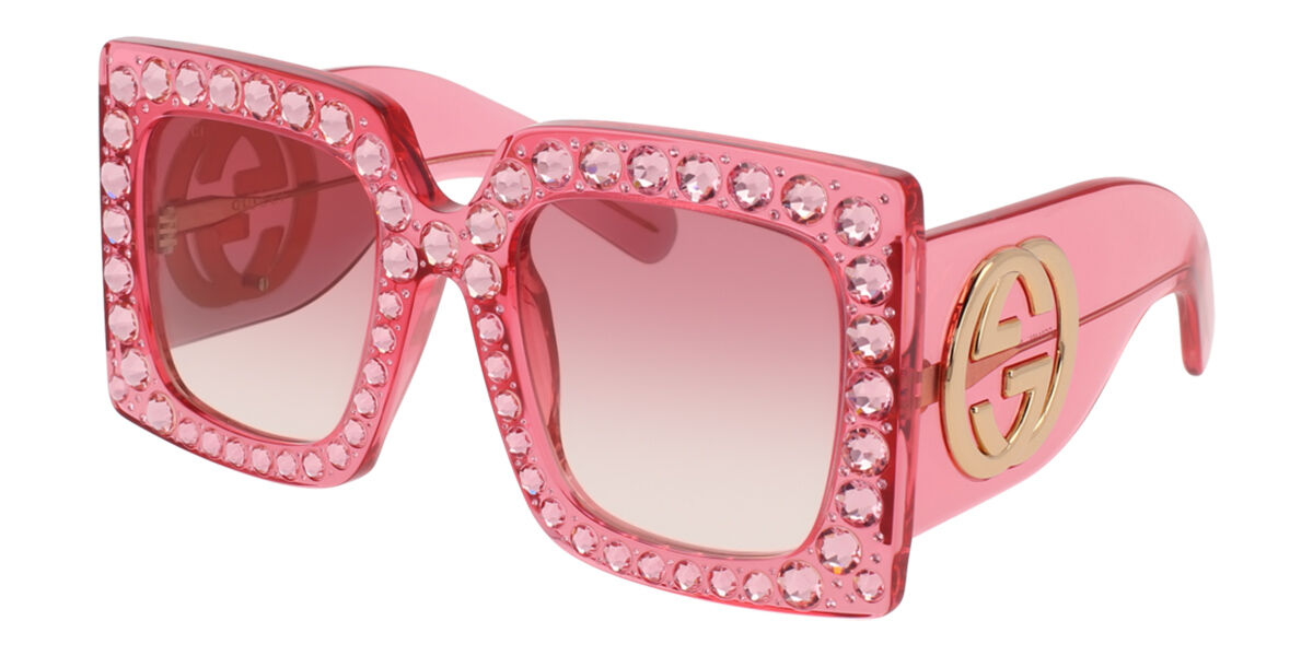 pink gucci sunglasses