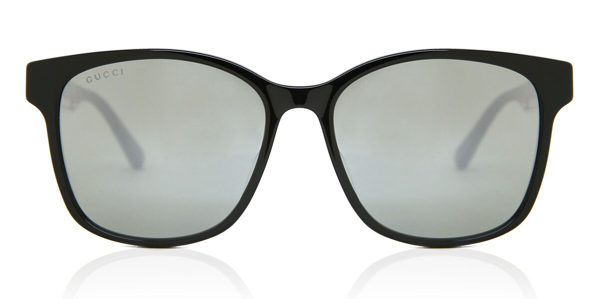 Gucci Gg0417sk 002 Sunglasses Black Visiondirect Australia