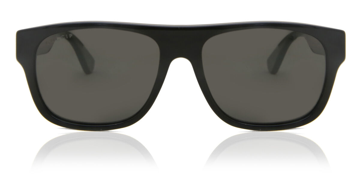 Gucci GG0341S 002 Sunglasses Black | SmartBuyGlasses New Zealand