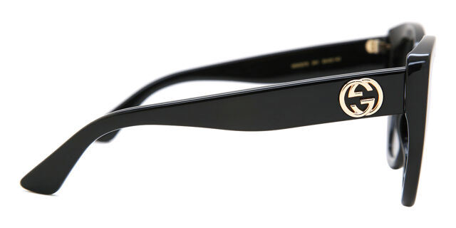 Gucci GG0327S 001 Cat Eye Black Sunglasses | SmartBuyGlasses US