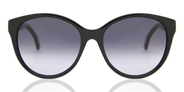  Gucci GG0631S 001 Sunglasses Black Logo Gray Gradient Cat Eye Women Gucci GG0631S 001 Sunglasses Black Logo Gray Gradient Cat  main image 2