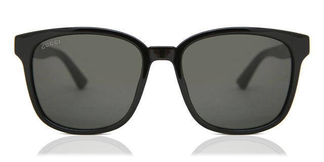 Gucci GG0637SK Asian Fit 001 Square Black Sunglasses  display picture 1