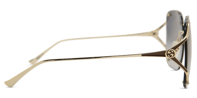 Gucci  GG0646S Sunglasses gold Gucci Metal Oversized Sunglasses GG0646S Gold Brown 1782448  main image 4