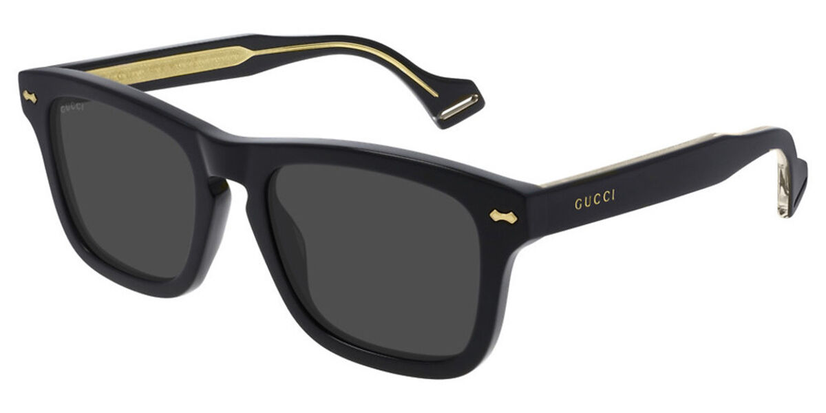 Gucci GG0735S 001 Sunglasses Black | VisionDirect Australia