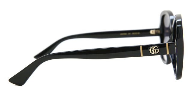 NEW GUCCI GG0762S 001 WOMEN BLACK SUNGLASSES Gucci GG0762S Womens Oversized Polarized Sunglasses Black  main image 4