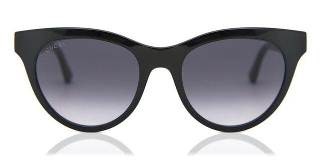Gucci GG0763S 001 Cat Eye Black Sunglasses | SmartBuyGlasses US display picture 1