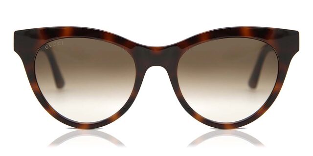 Gucci GG0763S 002 Cat Eye Havana Sunglasses | SmartBuyGlasses US display picture 1