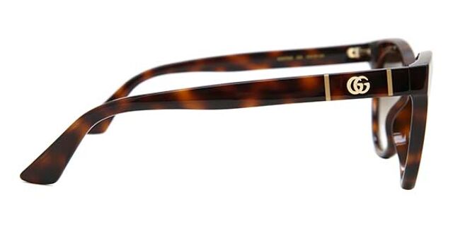 Gucci GG0763S 002 Cat Eye Havana Sunglasses | SmartBuyGlasses US display picture 3
