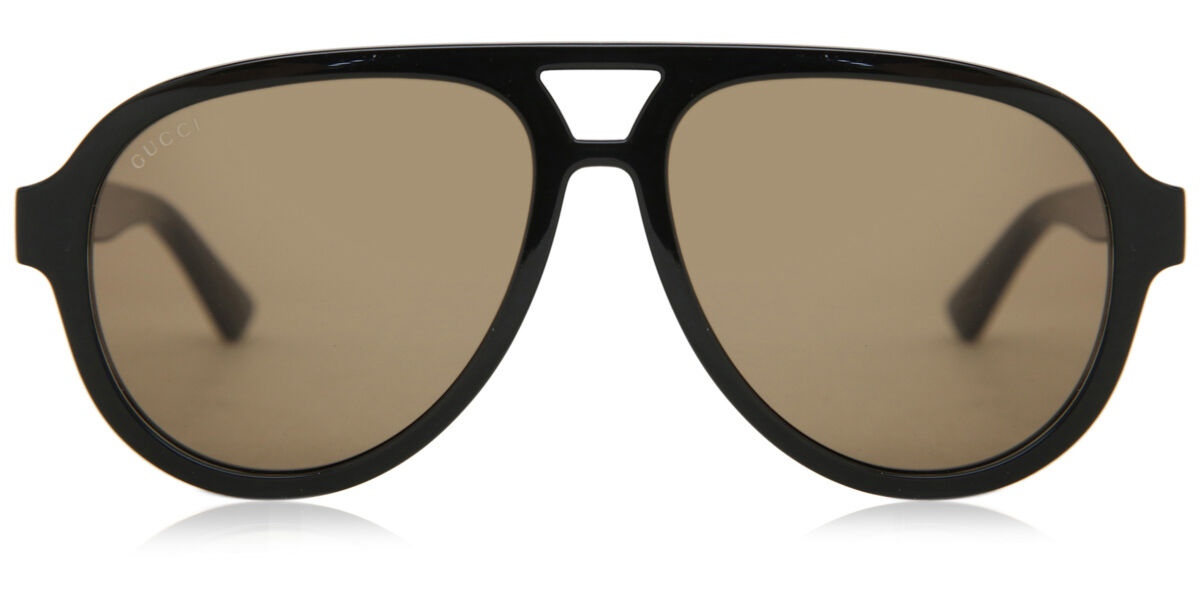 Gucci GG0767S 002 Sunglasses Black | VisionDirect Australia
