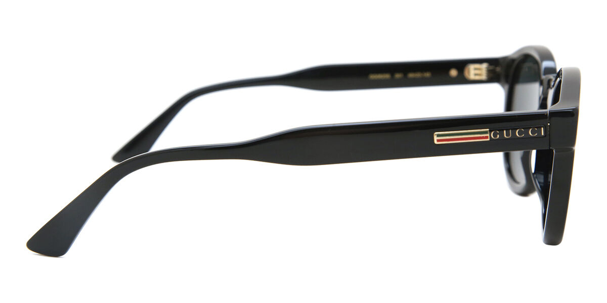 サングラス Gucci Sunglasses GG0825S 001 Unisex Round Frame GG0825S sunglasses Black | SmartBuyGlasses US