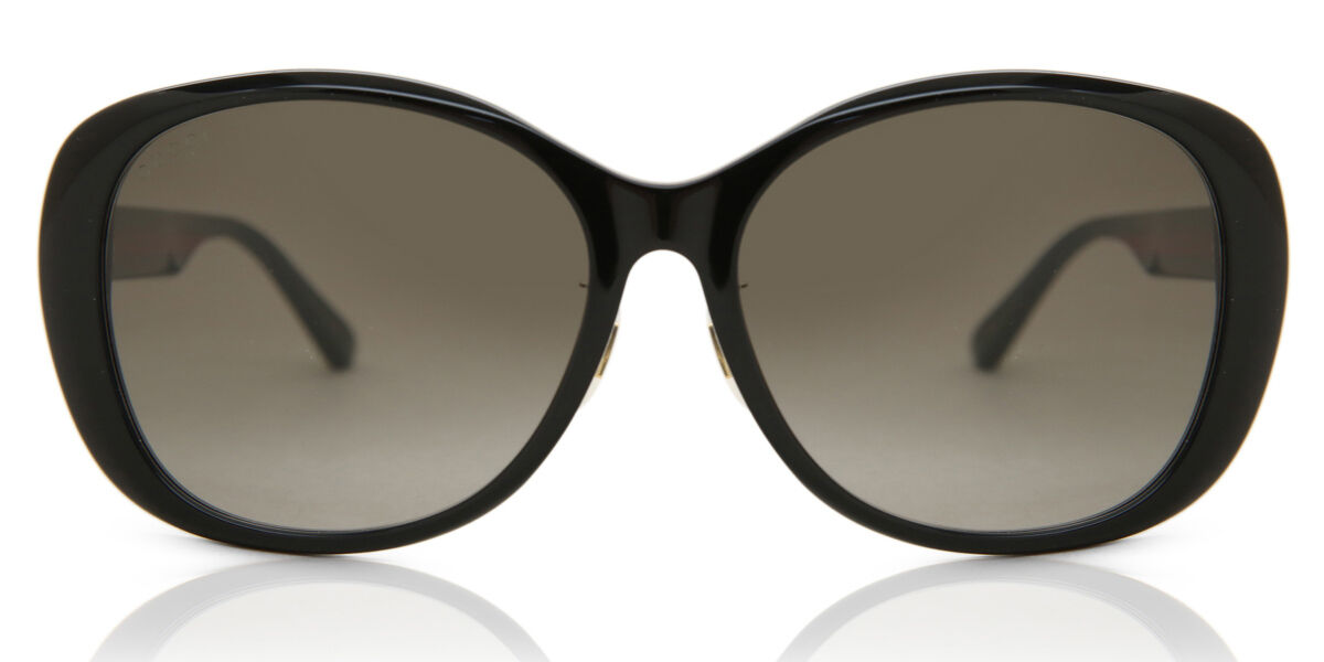 Gucci GG0849SK Asian Fit 001 Women’s Sunglasses Black Size 59
