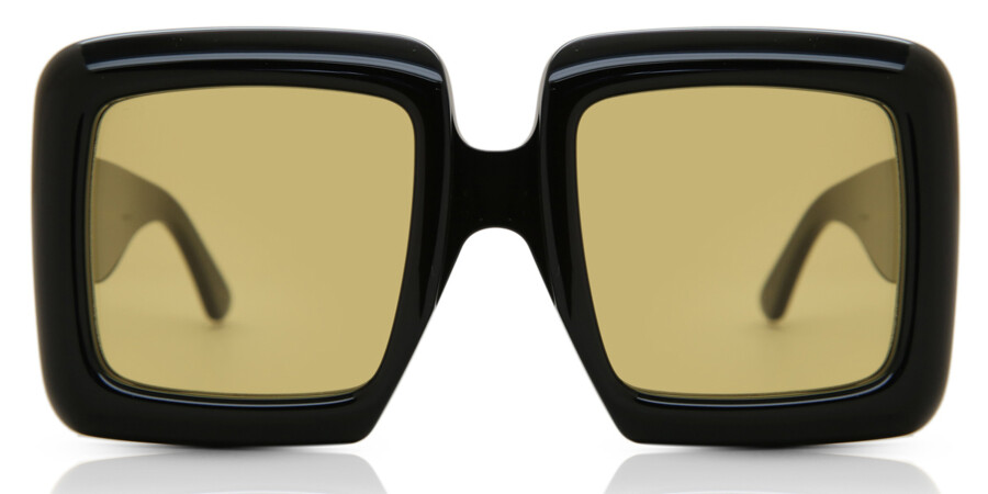 Gucci GG0783S 001 Sunglasses in Shiny Black | SmartBuyGlasses USA
