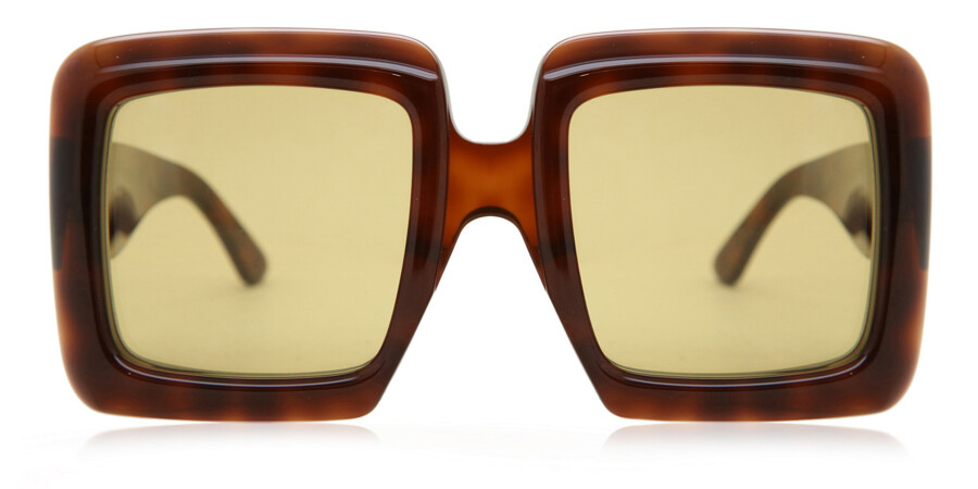 Gucci GG0783S 002 Sunglasses Shiny Havana | SmartBuyGlasses UK
