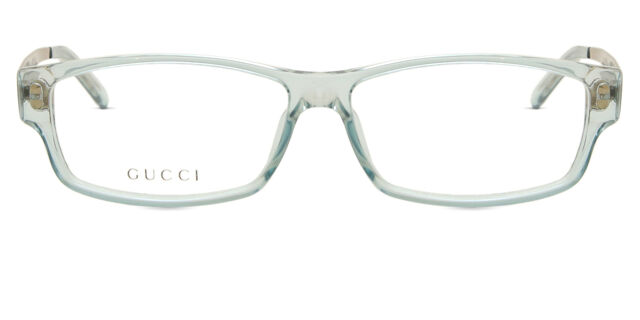 Gucci GG2567 QC6 Transparent Aqua Blue Eyeglasses  display picture 3