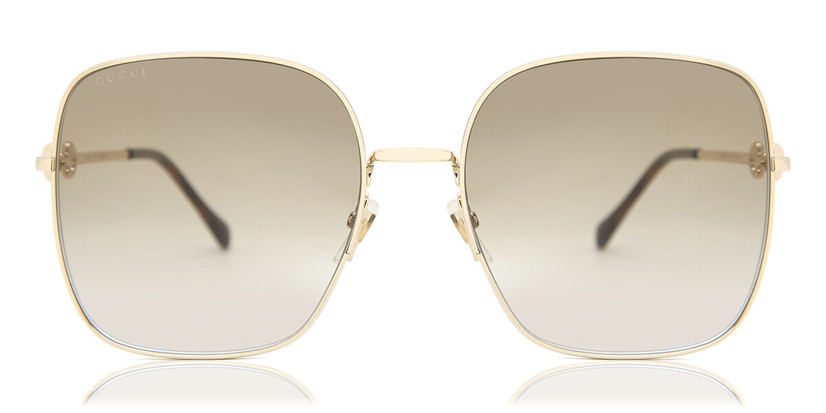 Gucci GG0879S 002 Sunglasses Gold VisionDirect Australia