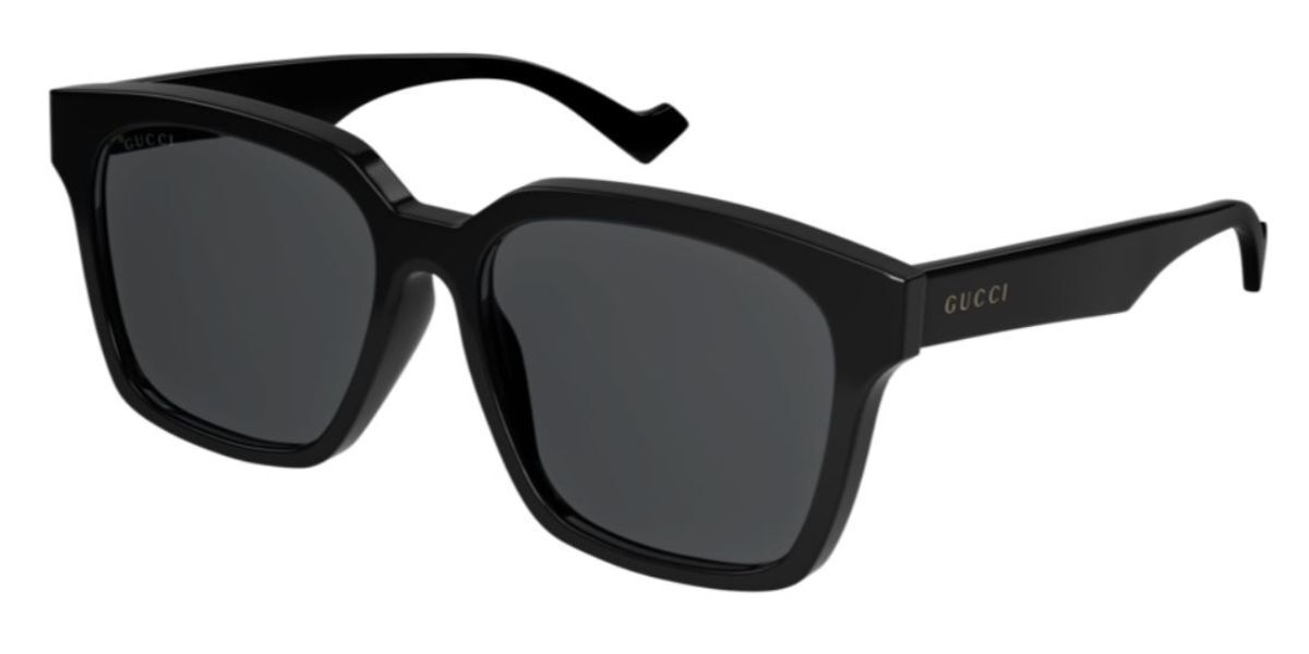 Gucci GG0090S 001 Sunglasses Black | VisionDirect Australia