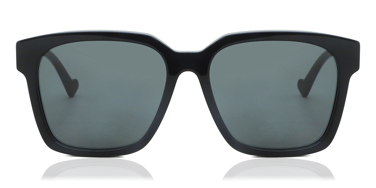 Gucci GG0965SA Asian Fit 001 Sunglasses Black | VisionDirect Australia