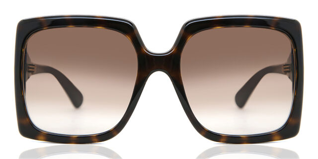 Gucci Brown Oversized Sunglasses Interlocking G square sunglasses in brown - Gucci | Mytheresa main image 4