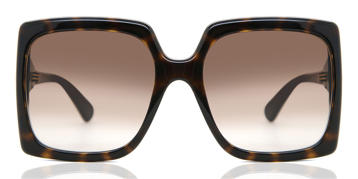 GG0876S-002 Sunglasses, Havana/Brown