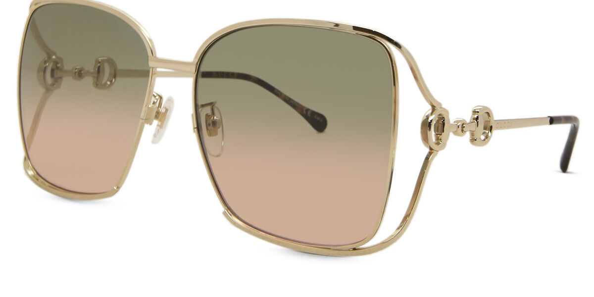 【GUCCI】 GG1020S スクエア メタル ユニセックス サングラス Gucci Sunglasses GG1020S 002