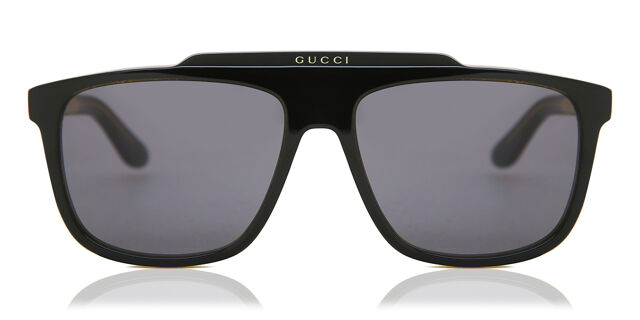Gucci GG1039S 001 Square Orange Black Sunglasses  display picture 3