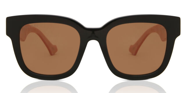Gucci GG0998S 005 Square Shiny Black Sunglasses  display picture 1