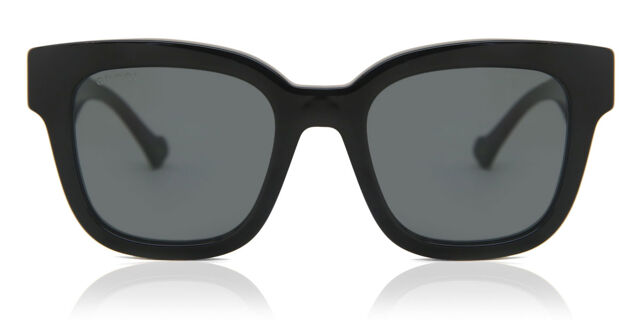 Gucci GG0998S 001 Square Shiny Black Sunglasses  display picture 2