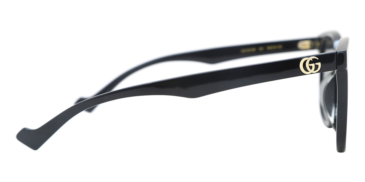サングラス Gucci Sunglasses GG1001SK 002 Brown Asian Fit '22 Gucci Women's GG1001SK-002 Black & Brown Frame / Brown