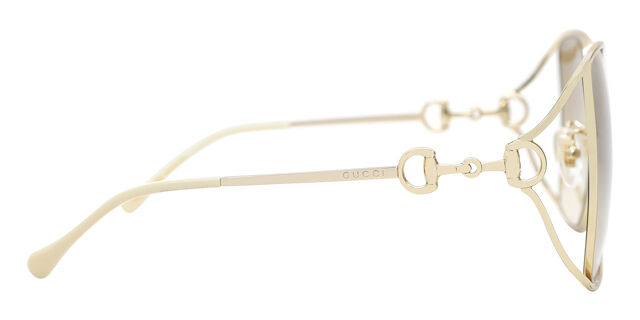 Gucci GG1020S Gold Sunglasses - 100% Authentic & BNWT Gucci GG1020S 002 Square Shiny Gold Sunglasses  main image 3