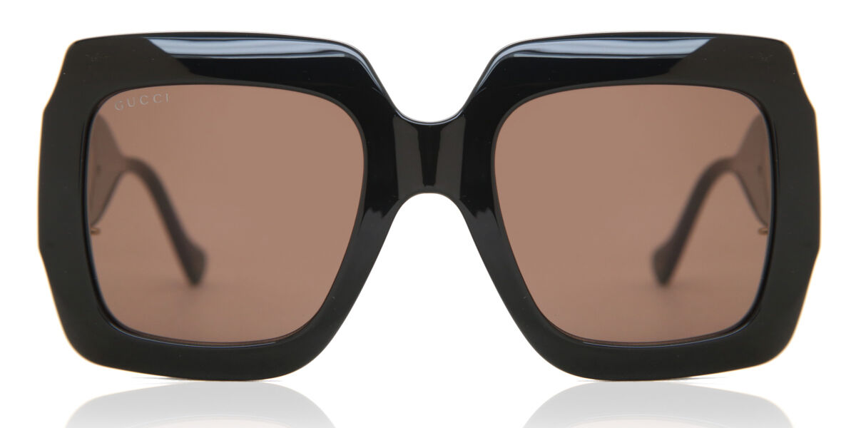 Gucci GG1022S 005 Sunglasses Shiny Black | SmartBuyGlasses Canada